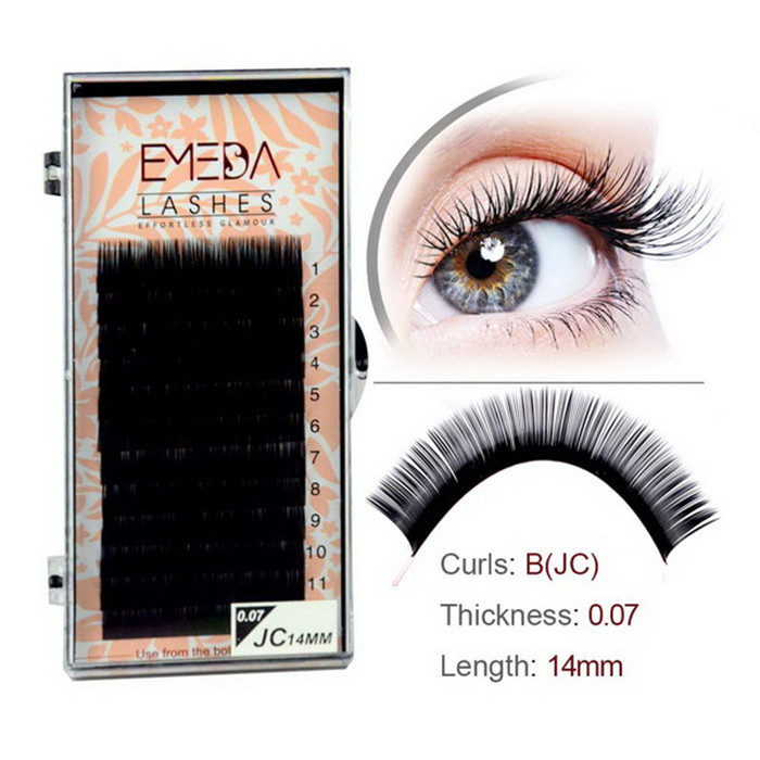 Wholesale silk eyelash extension lashes JH151